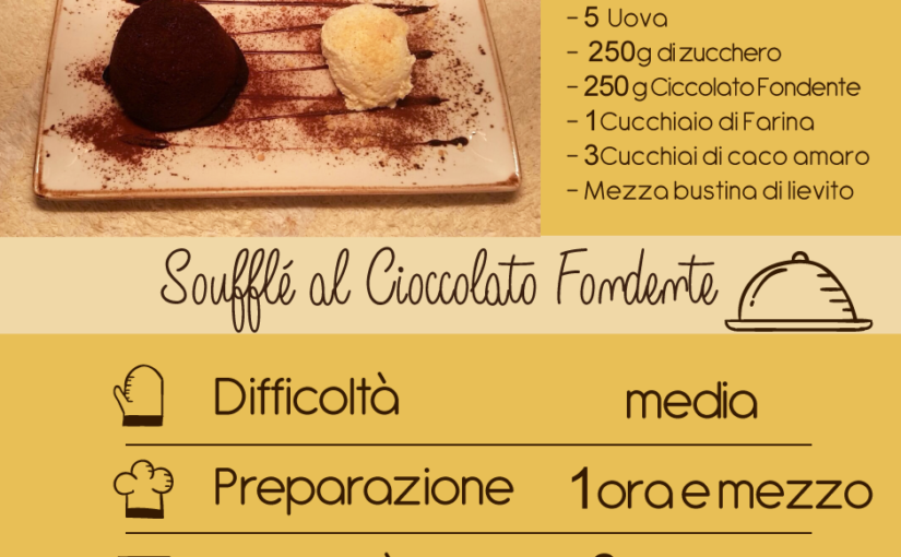 Soufflé al Cioccolato fondente